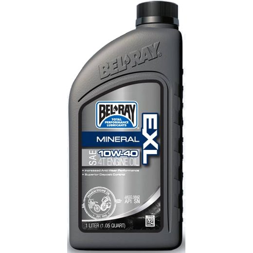 Motorno olje Bel-Ray EXL MINERAL 4T 10W-40 1 l