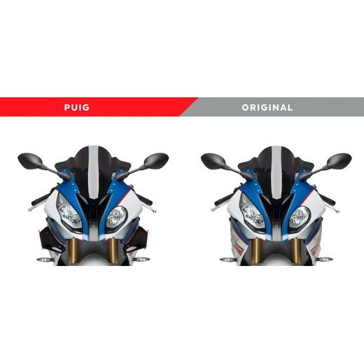 Side spoilers PUIG DOWNFORCE 9767R rdeč