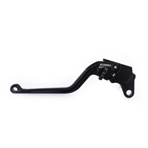 Clutch Lever ACCOSSATO ESR15L CNC machined črna