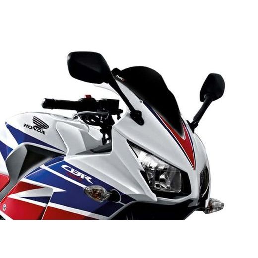 Windscreen PUIG RACING 7228N črna