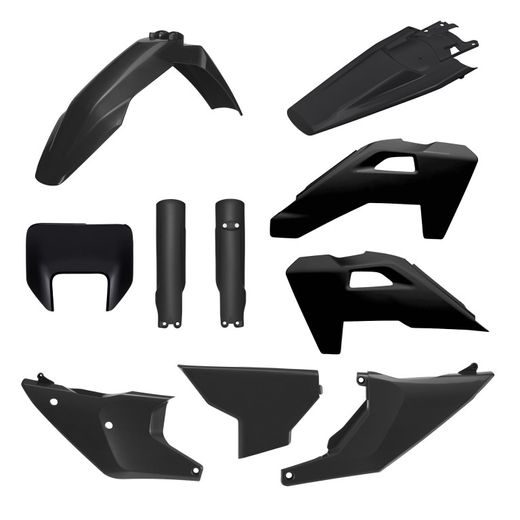 Set plastik POLISPORT 91662 Črn