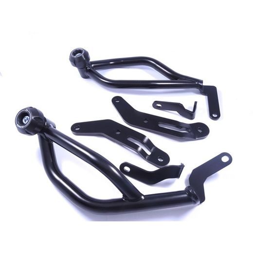 Engine guards RDMOTO CF152KD Črn lower frames (with protectors)