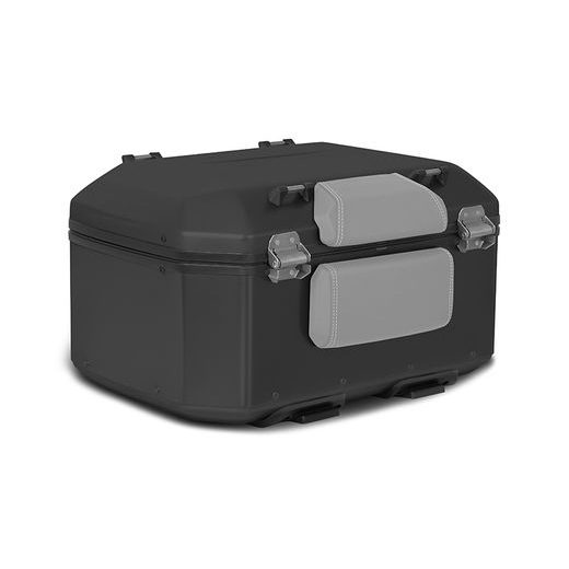 Complete set of SHAD TERRA TR40 adventure saddlebags and SHAD TERRA BLACK aluminium 55L topcase, including mounting kit SHAD Ducati Multistrada 1200 V4