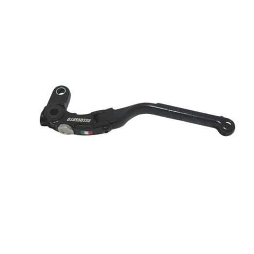 Folding lever ACCOSSATO LV025 in aluminium for ACCOSSATO full clutch črna