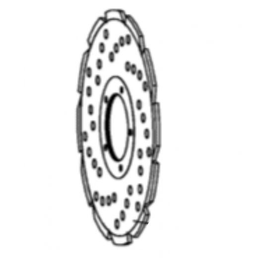 Zavorni disk HORWIN 1PJ.4051-2HW0-0000 spredaj CR6
