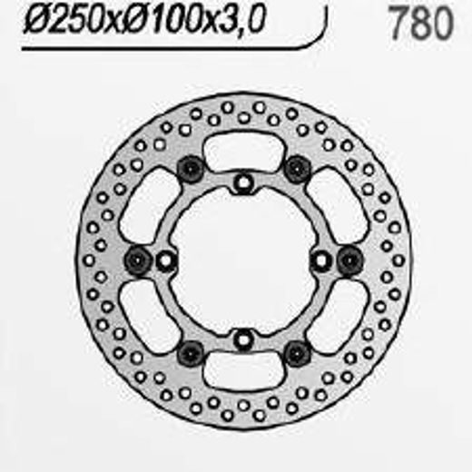 Zavorni disk NG 780
