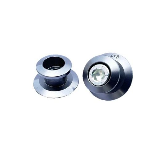Aluminium bobbins LV8 DIAVOL E201/10125T M10x1,25 titanium