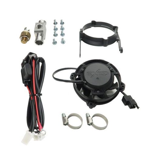Cooling fan and mounting kit EXED EX-RFS-PLK17-TE2T with thermoswitch