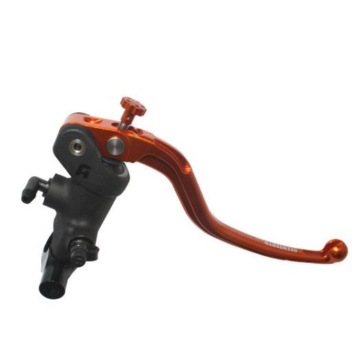 Radial brake master cylinder ACCOSSATO PC012 19 x 19 with fixed lever,orange