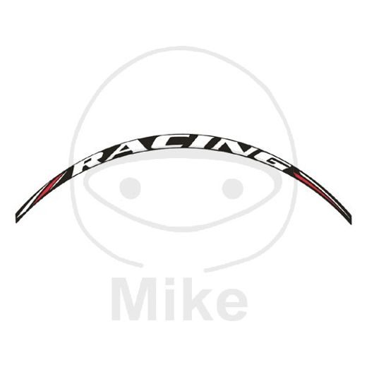 Wheel rim sticker JMT racing bela