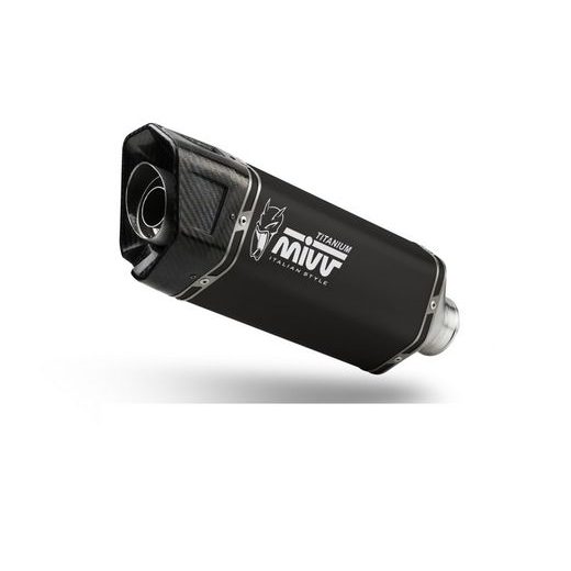 Celoten izpušni sistem 2x1 MIVV SR-1 Y.080.LR1TB Black titanium