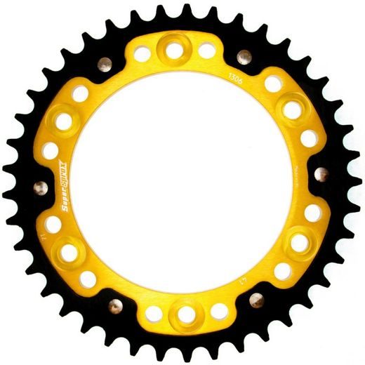 Rear sprocket SUPERSPROX STEALTH RST-1334:41-GLD zlata 41T, 530