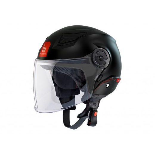 Jet čelada MT Helmets LITE SOLID A1 MATT BLACK S KID