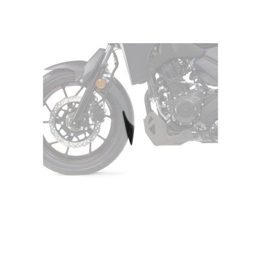 Front fender extension PUIG 0030N črna