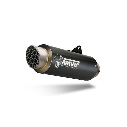 Full exhaust system 3x1 MIVV GPpro Y.078.KXBP Črn