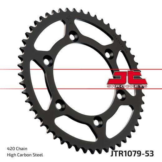 Zadnji verižnik (zobnik) JT JTR 1079-53 53T, 420