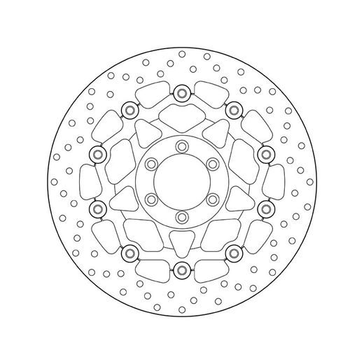 Zavorni disk BREMBO 78B408A7 floating