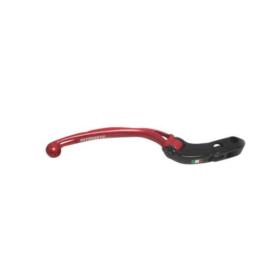 Ročica zavore ACCOSSATO LV005 in Aluminium For Accossato Radial Master Cylinder (No Ready To Brake) e Brembo rdeč