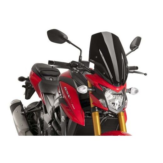 Windshield PUIG NEW. GEN TOURING 9436N črna