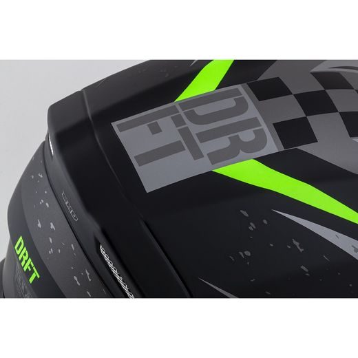 Integralna čelada CASSIDA INTEGRAL 3.0 DRFT matt grey /black /green XL