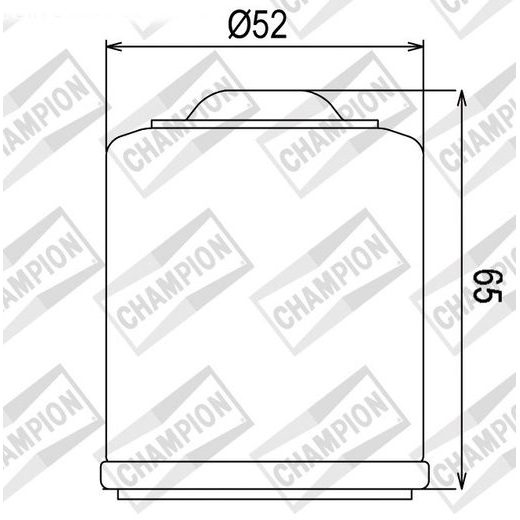 Oljni filter CHAMPION COF083 100609045