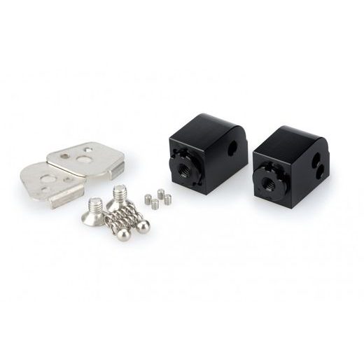 Adapterji za stopalke (Footpeg adapters) PUIG 20254N črna