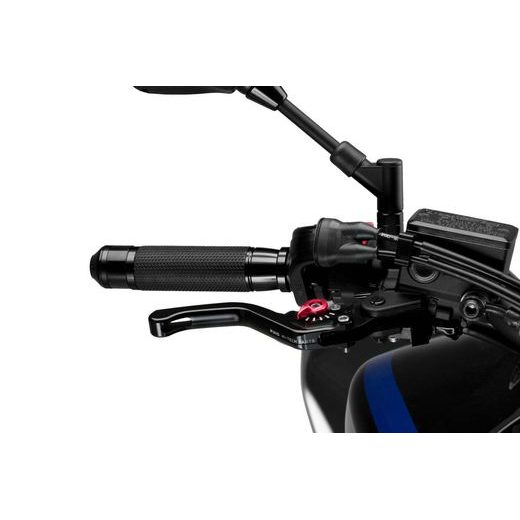 Brake lever without adapter PUIG 3.0 130NR kratka (short) black/red
