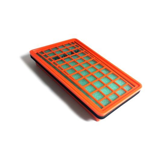 Pre-Oiled Air Filter TwinAir 155510P (Flame Retardent) with filter frame