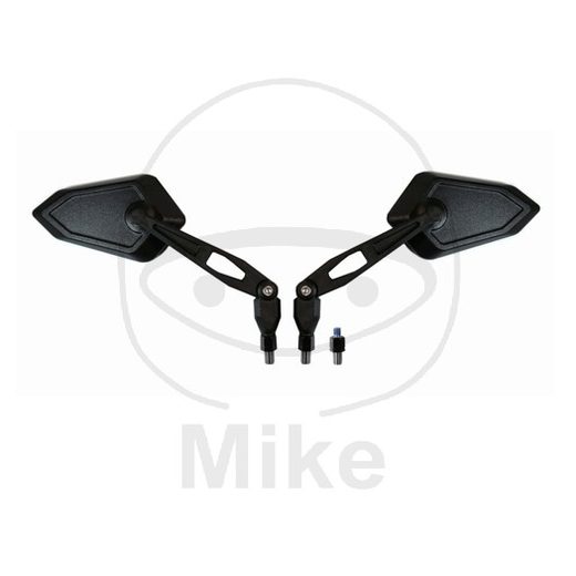 Vzvratno ogledalo JMT ZR 0925 Črn pack of 2 pcs