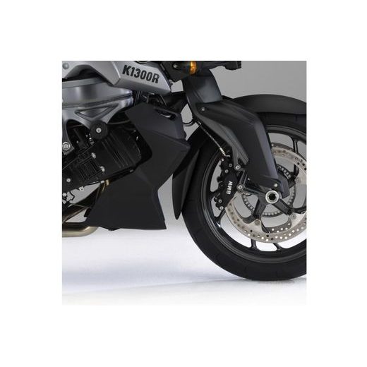 Front fender extension PUIG 9814N črna