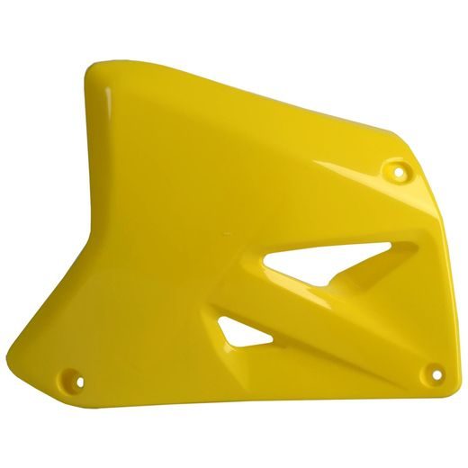 Radiator scoops POLISPORT 8423000001 (par) yellow RM 01
