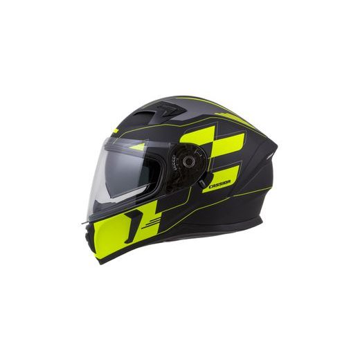 Integralna čelada CASSIDA INTEGRAL 3.0 ROXOR yellow fluo matt/ white/ black/ grey XL