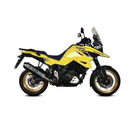 Dušilec (lonec) MIVV SPEED EDGE S.042.LRB Steel Black for SUZUKI V-Strom 1050 (2020-2026); SUZUKI V-Strom 1000 (2014-2020)