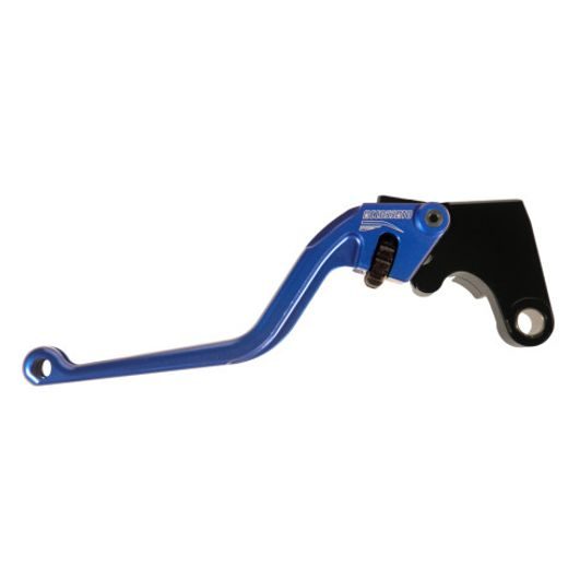 Clutch Lever ACCOSSATO ESY688H fixed CNC-worked aluminium, blue