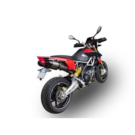 Dual slip-on exhaust GPR NEW GRAND PRIX EVO TITANIUM E4.A.56.CAT.GPAN.TO Brushed Titanium
