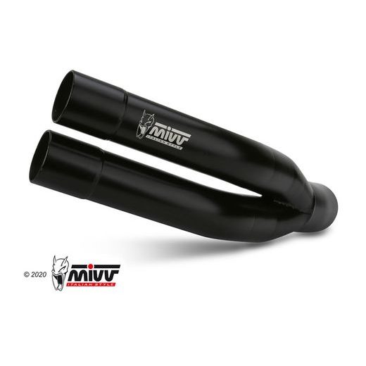 Dušilec (lonec) MIVV DOUBLE GUN H.041.LDGB Inox black