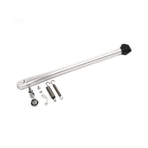 Heavy duty kickstand EXED EP-HVY-KS-P3-SBK+ silver - black with accessories
