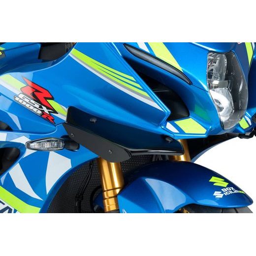 Side spoilers PUIG SPORT 9738N črna
