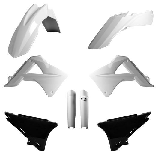 Set plastik POLISPORT 91546 white/black/white