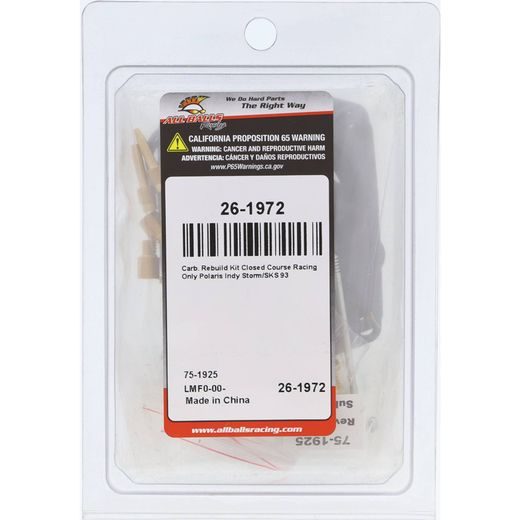 Carburetor Rebuild Kit All Balls Racing 26-1972