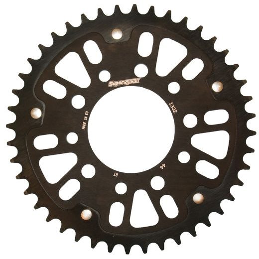 Zadnji verižnik (zobnik) SUPERSPROX STEALTH RST-1332:44-BLK črna 44T, 525