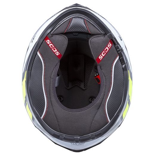 Integralna čelada CASSIDA Integral GT 2.0 Ikon white/ fluo yellow/ grey/ black XL