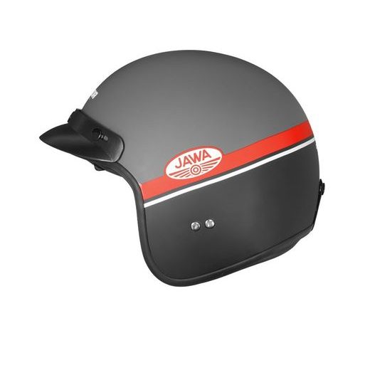 Jet čelada CASSIDA OXYGEN JAWA OHC grey matt/ red / black / white 2XL