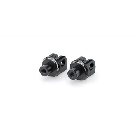 Adapterji za stopalke (Footpeg adapters) PUIG 6450N črna