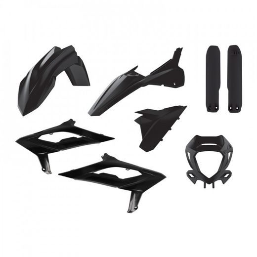 Set plastik POLISPORT 91317 Črn