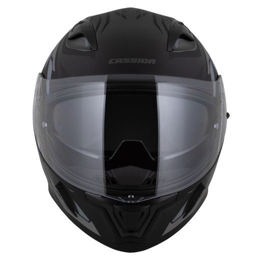 Integralna čelada CASSIDA Orbit Strix black matt, gray M