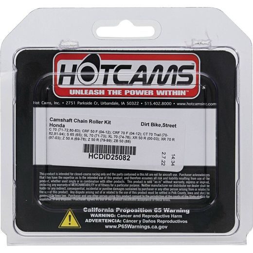 Camshaft chain roller kit HOT CAMS HCDID25082
