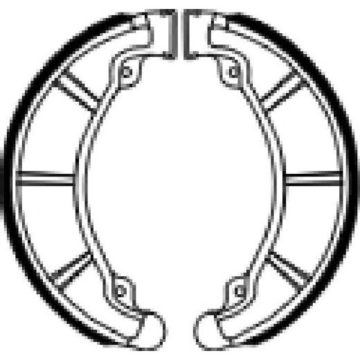 Zavorne čeljusti FERODO 225129251