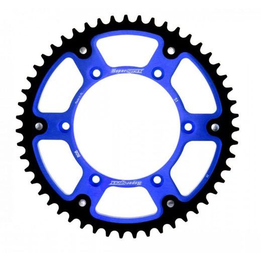 Zadnji verižnik (zobnik) SUPERSPROX STEALTH RST-808:51-BLU moder 51T, 520