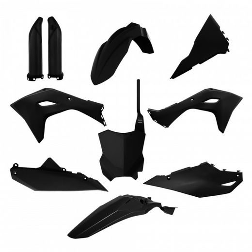 Set plastik POLISPORT 91362 črna